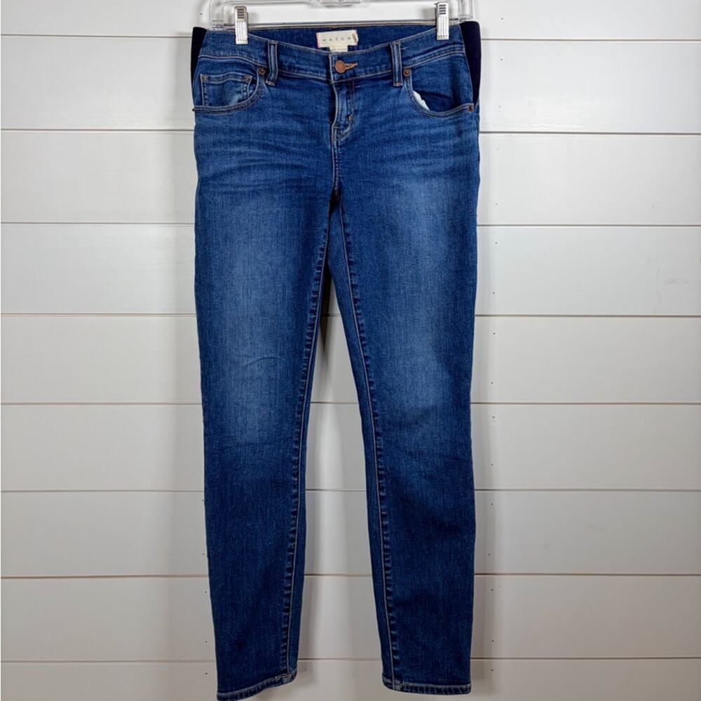 Hatch Maternity Under the Bump Slim  Skinny Jeans Size 26 MSRP $198 - Picture 4 of 10